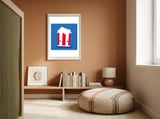 Chill Out Kawaii Popcorn framed in a gentle room thumbnail