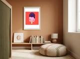 Sweet Kawaii Ice Cream framed in a gentle room thumbnail
