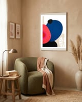 Pebbles and Seashells framed in a tender room thumbnail