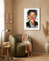 Psychedelic framed in a tender room thumbnail