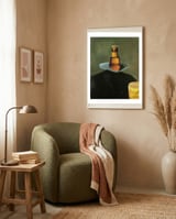 Der Durstige Mann framed in a tender room thumbnail