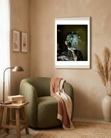 Wooden Woman framed in a tender room thumbnail
