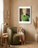 Der Pappkamerad framed in a tender room thumbnail