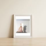 Die Planlose Katze — framed, leaning against the wall thumbnail