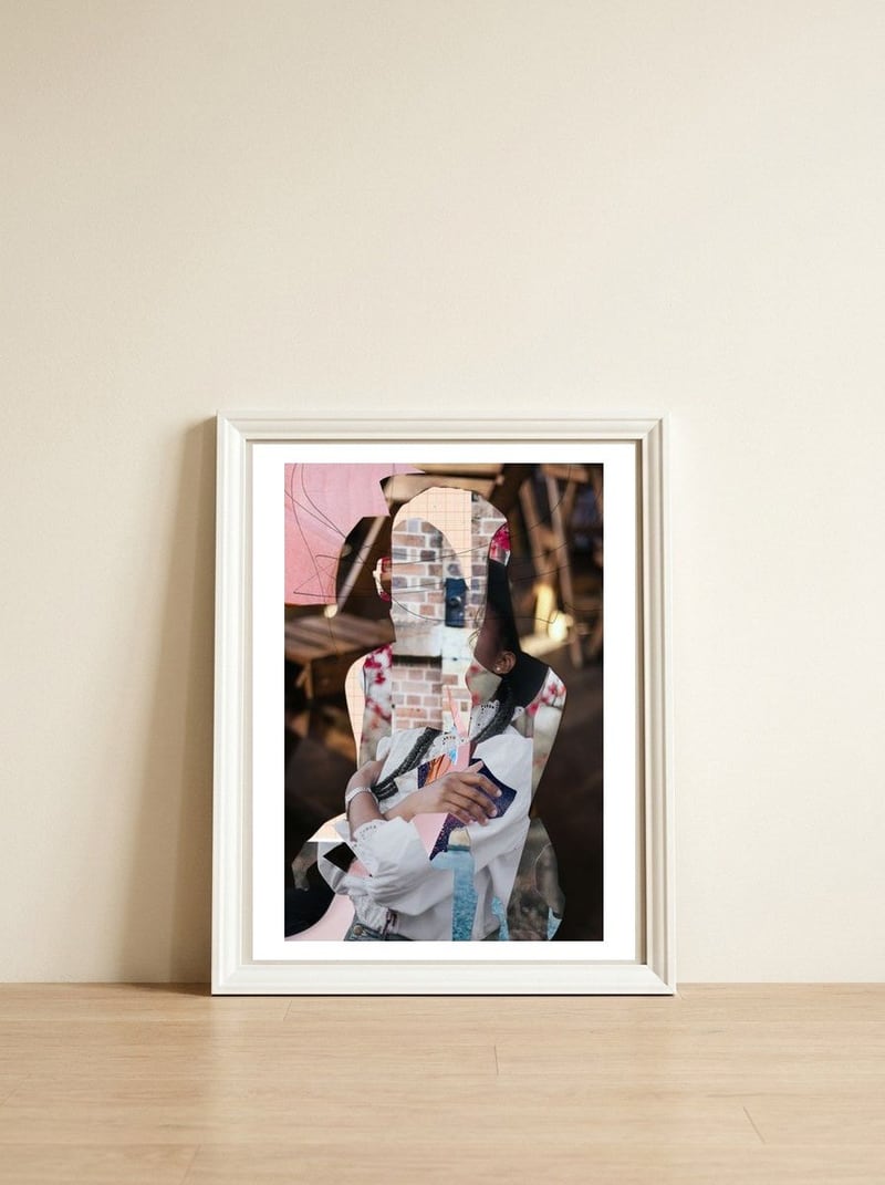 Disappeared Dreams 9 — framed, leaning against the wall