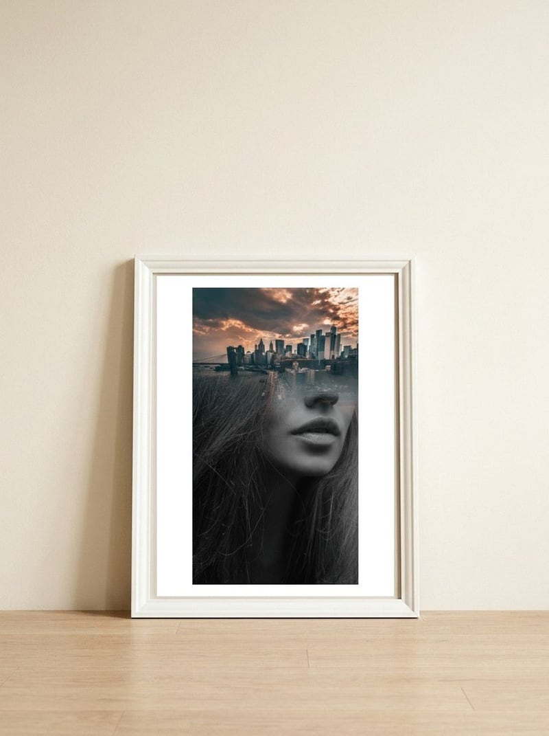 Dream Division 1 — framed, leaning against the wall