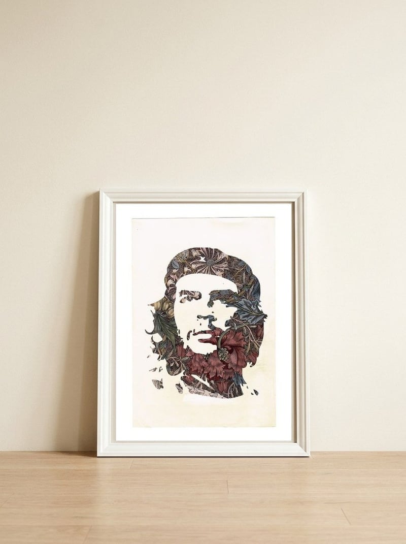 Memorie Of Che — framed, leaning against the wall