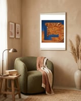 Quadratur 7 framed in a tender room thumbnail