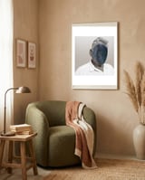 Space Man framed in a tender room thumbnail