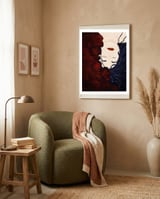Sleeping with Roses  (Sleeping Beauty Series) framed in a tender room thumbnail