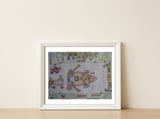 Dmichaudaubrey 12x9x300 Cmyk Img 0042 — framed, leaning against the wall thumbnail