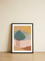 Desert 01 — framed, leaning against the wall thumbnail