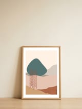 Desert 02 — framed, leaning against the wall thumbnail