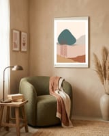 Desert 02 framed in a tender room thumbnail