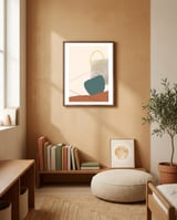 Desert 07 framed in a gentle room thumbnail