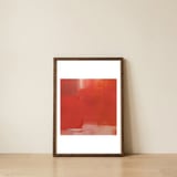 Red Sand — framed, leaning against the wall thumbnail