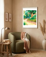 The House With The Green Door framed in a tender room thumbnail
