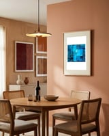 BLUE framed in a intimate room thumbnail
