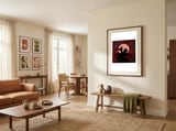 SAINT JORGE AND THE DRAGON framed in a grounding room thumbnail