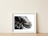 Vintage Carousel Fair Ride — framed, leaning against the wall thumbnail