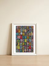 Formas 14 34 3d And Graffiti 3 — framed, leaning against the wall thumbnail