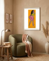 Chica Sensual 2 3d framed in a tender room thumbnail