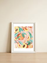 Peach Season — framed, leaning against the wall thumbnail