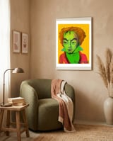 Beethoven Multicolor 3 framed in a tender room thumbnail