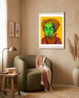 Beethoven Multicolor 4 framed in a tender room thumbnail