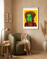 Beethoven Multicolor 6 framed in a tender room thumbnail