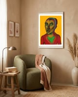 Van Gogh Multicolor 3 framed in a tender room thumbnail