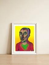 Van Gogh Multicolor 4 — framed, leaning against the wall thumbnail