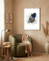 Collage 05 framed in a tender room thumbnail