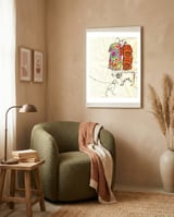Old Ladies & Dogs  framed in a tender room thumbnail