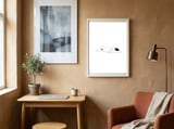 Untitled #1 - Lying nude figure framed in a focused room thumbnail