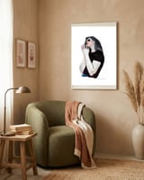 Untitled #8 - Thinking framed in a tender room thumbnail