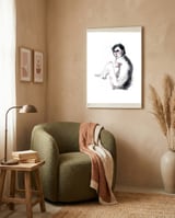 Untitled #23 - Nude framed in a tender room thumbnail