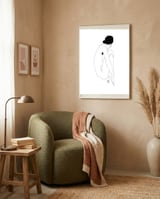 Untitled #45 Nude framed in a tender room thumbnail