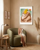 Cuddle All Day framed in a tender room thumbnail