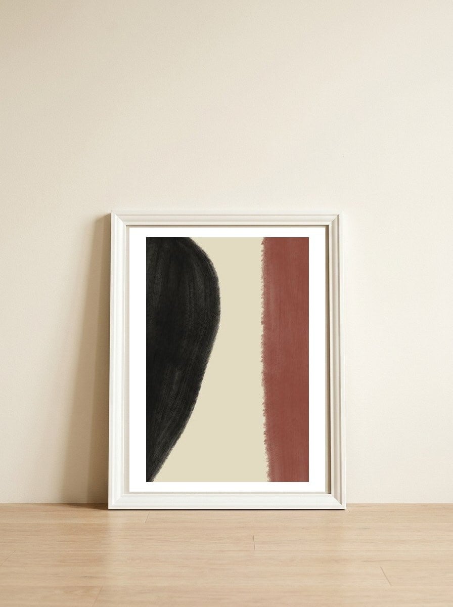 Paradosso 02 — framed, leaning against the wall