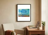Iris framed in a focused room thumbnail
