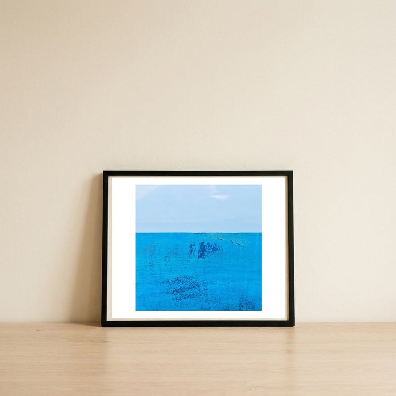 Layla — framed, leaning against the wall