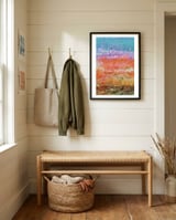 Liberty framed in a relaxed room thumbnail