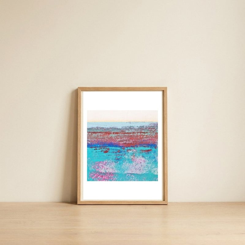 Lillian — framed, leaning against the wall
