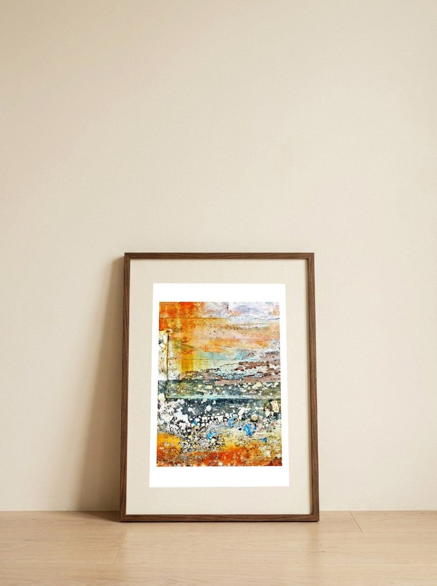 Louisa — framed, leaning against the wall
