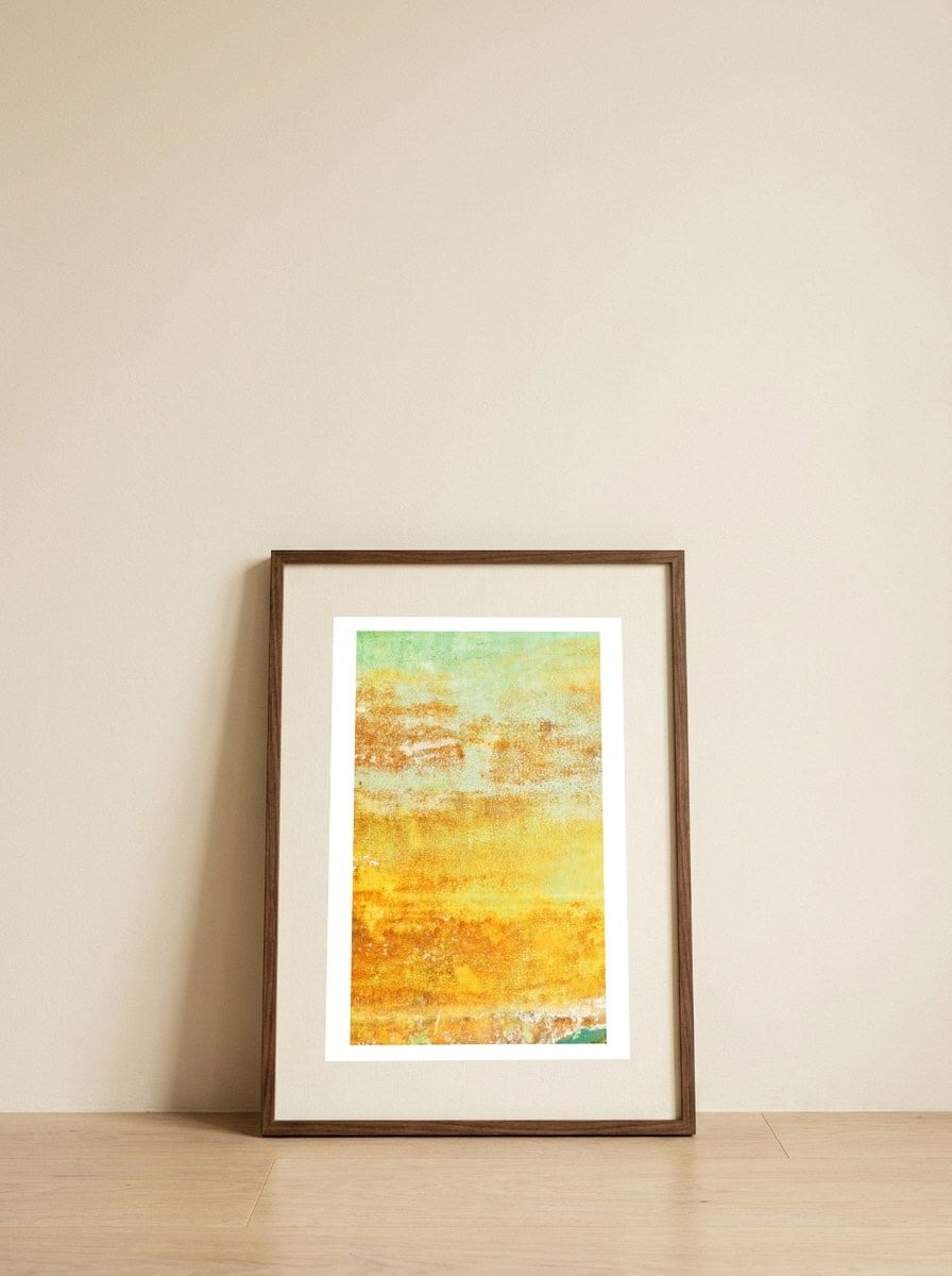 Maisie — framed, leaning against the wall