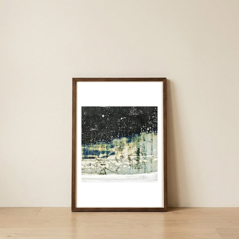 Melody — framed, leaning against the wall