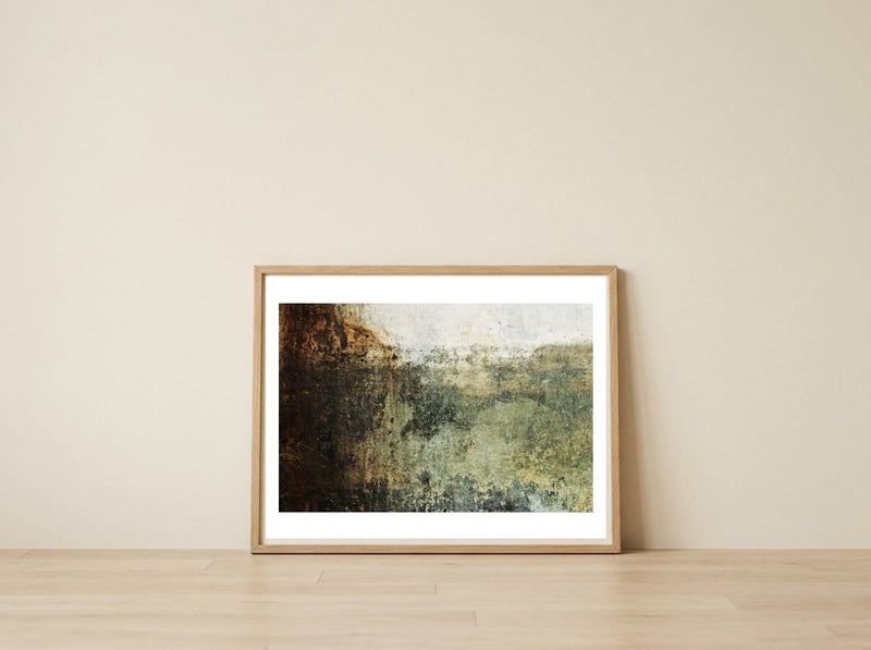Piper — framed, leaning against the wall