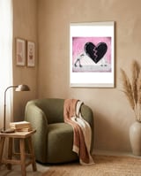 Heart Reconstruction framed in a tender room thumbnail