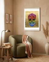 Pride & Skull framed in a tender room thumbnail